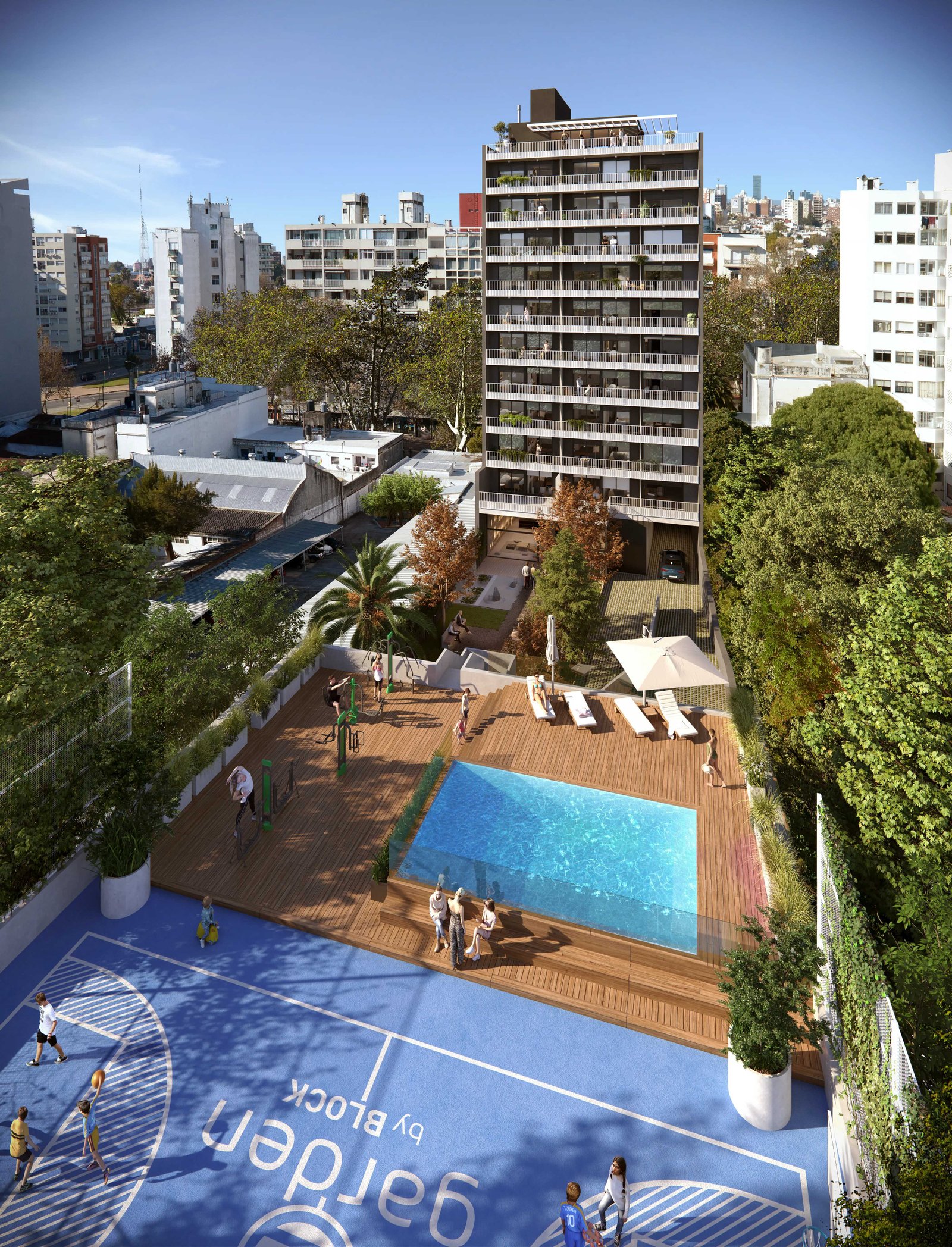 Patio Garden by Block - Invertí Uruguay